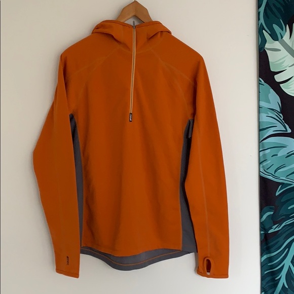 Mountain Equipment Co-op Other - MEC Men's Half-Zip Hooded Sweater SzL